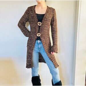 Vintage BCBG maxazria Long Knit Cardigan